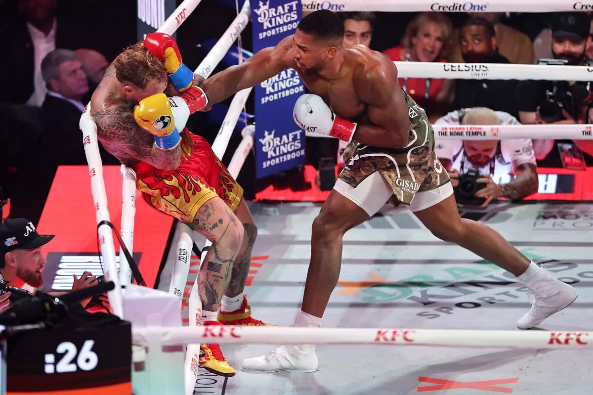 Энтони Джошуа, Джейк Пол