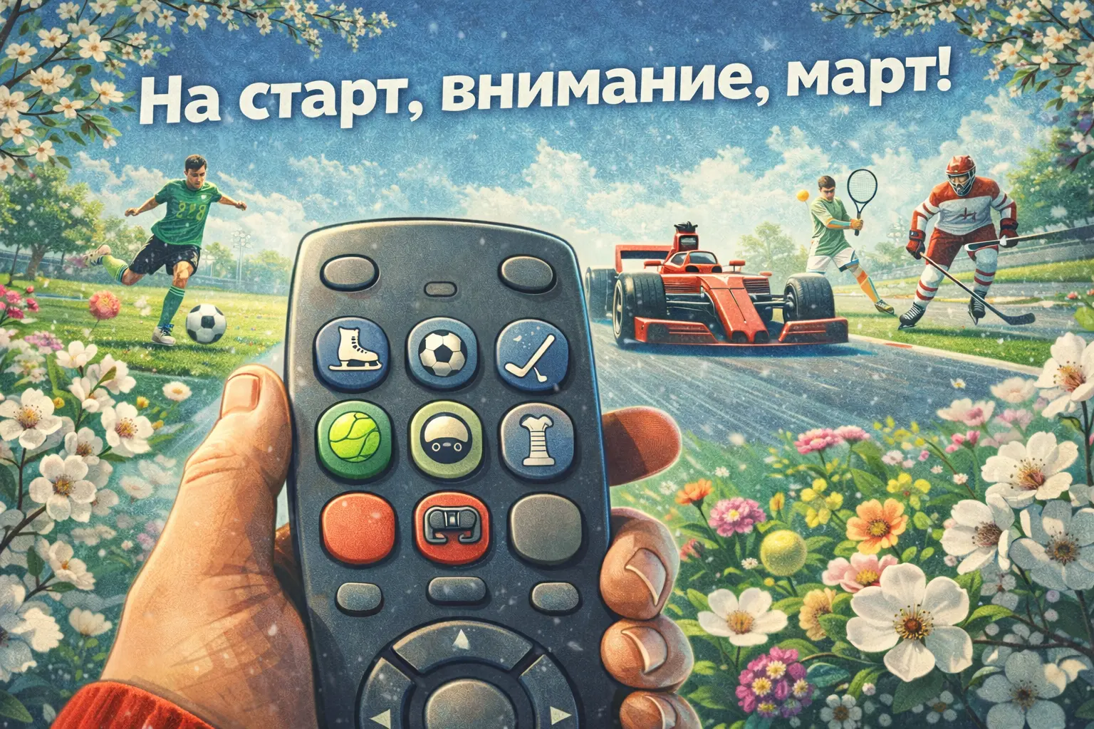 Главные спортивные события марта