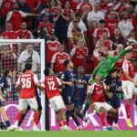 paris saint germain v arsenal fc uefa champions league fin 1