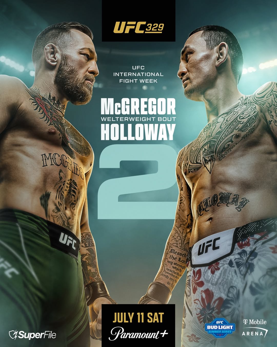 it was destiny@thenotoriousmma vs @blessedmma 2ufc329 is live july 11 on @paramountplus